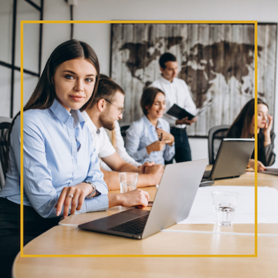 team of people in meeting